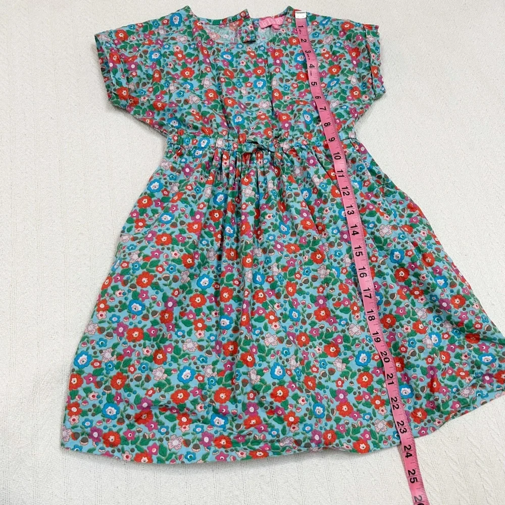 BISBY XIE XIE Blue vintage inspired floral DRESS- BLUE PRIMROSE - sz 6